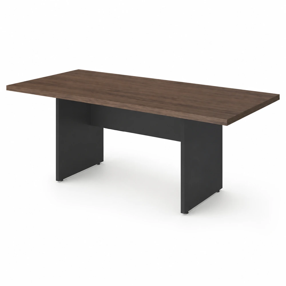 Mesa de reunião pé painel
