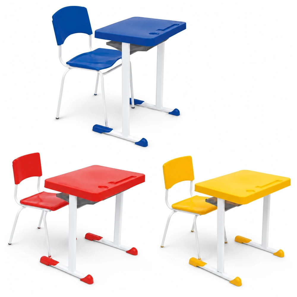 Conjunto escolar individual — outra vista
